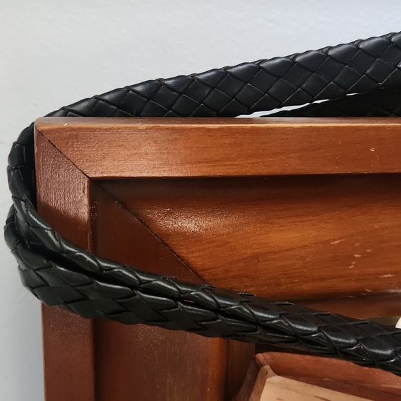 Vintage Brighton Leopard Faux Fur and Leather Shoulder Bag - Picture 4 of 15